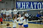 VB vs MHC  Wheaton Women's Volleyball vs Mount Holyoke College. - Photo by Keith Nordstrom : Wheaton, Volleyball, VB